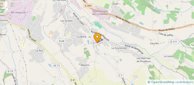 localisation de l'entreprise ASS ADMR DE PUYGOUZON-FREJAIROLLES à FREJAIROLLES