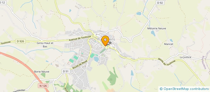 localisation de l'entreprise ASS ADMR DE PUYLAURENS à PUYLAURENS