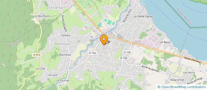 localisation de l'entreprise ASS ADMR DE SAINT JORIOZ à SAINT-JORIOZ