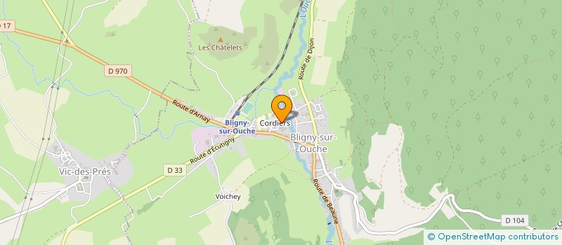 localisation de l'entreprise ASS.ADMR DU CANTON DE BLIGNY S-OUCHE à BLIGNY-SUR-OUCHE
