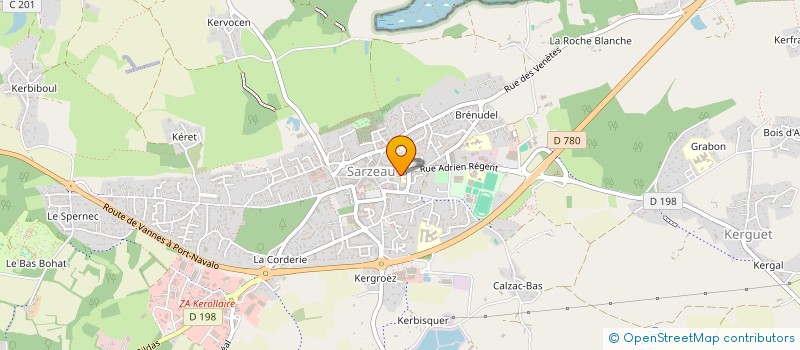 localisation de l'entreprise ASS AEP RICHEMONT  SARZEAU