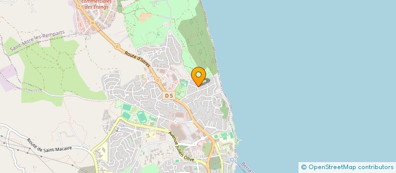 localisation de l'entreprise ASS AERO ULM CLUB DE MARTIGUES à MARTIGUES
