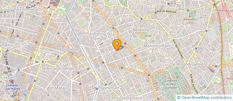 localisation de l'entreprise ASS  AEROCLUB CENTRAL DES METALLURGISTES  PARIS