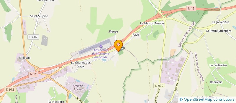 localisation de l'entreprise ASS AEROCLUB DE MORTAGNE à SAINT-LANGIS-LES-MORTAGNE