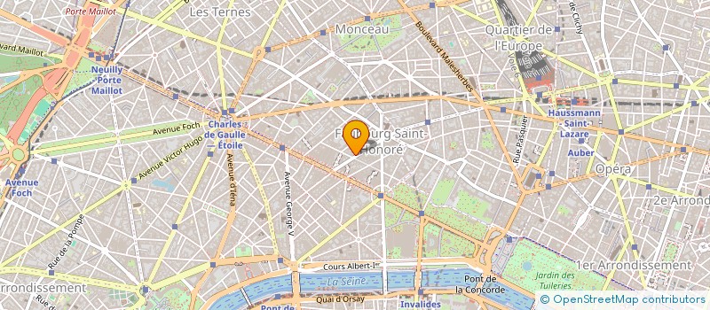 localisation de l'entreprise ASS AFACAM à PARIS