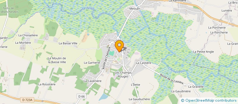 localisation de l'entreprise ASS AFR DE ROUANS à ROUANS