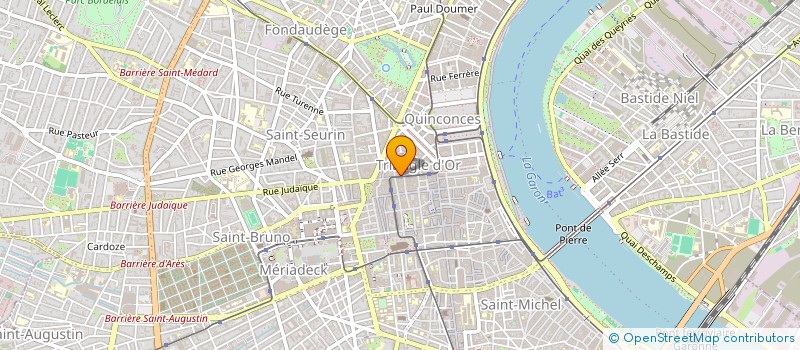 localisation de l'entreprise ASS AFUL 14 FELIBRE GAUT à BORDEAUX