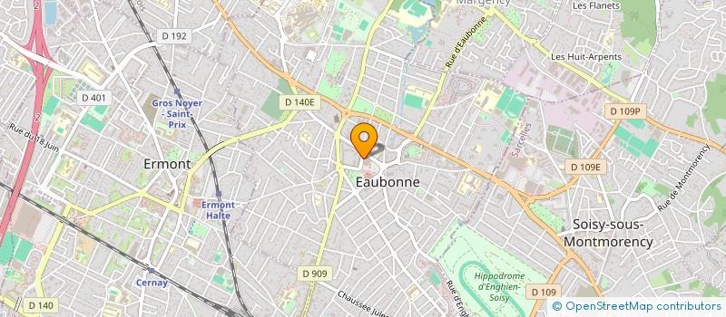localisation de l'entreprise ASS AGAM ILE DE FRANCE à EAUBONNE