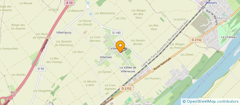 localisation de l'entreprise ASS AGDI RESTAURANTS DU COEUR à BLOIS