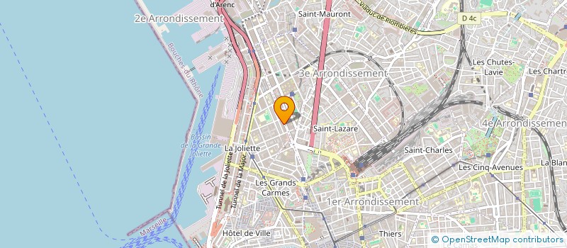 localisation de l'entreprise ASS AGENCE DE DEMOCRATIE LOCALE à MARSEILLE