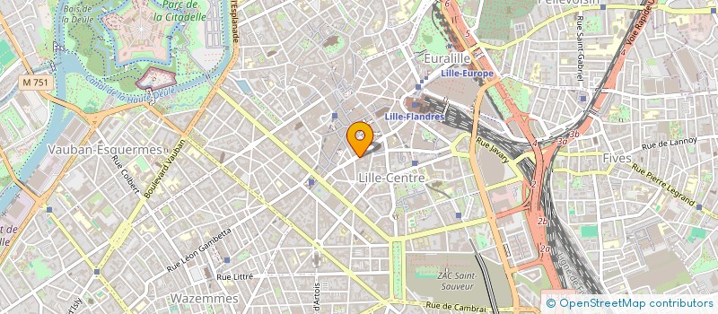 localisation de l'entreprise ASS AGENTS H L M LILLE à LILLE