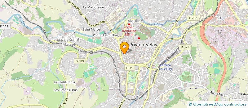 localisation de l'entreprise ASS AGIR à LE PUY-EN-VELAY