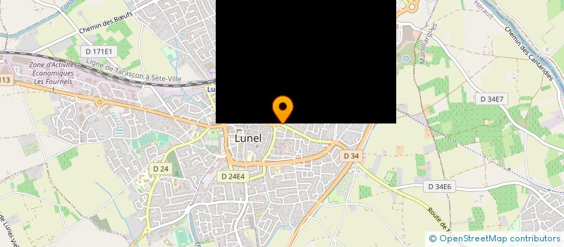 localisation de l'entreprise ASS.AGIR PECHE PROTEC. MILIEU AQUATIQUE à LUNEL