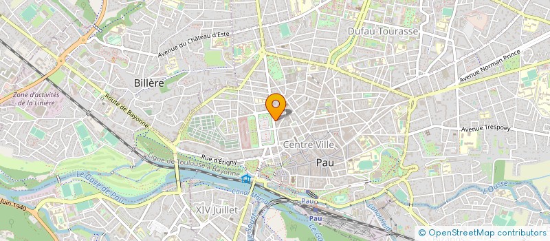 localisation de l'entreprise ASS AGIR POUR LA SECURITE ROUTIERE à PAU