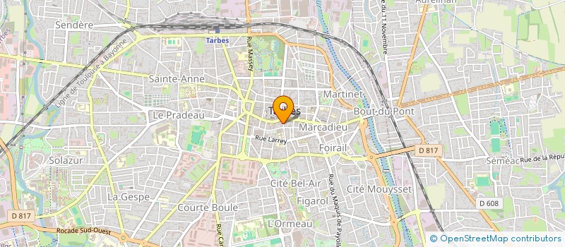 localisation de l'entreprise ASS AGIR POUR TARBES  TARBES