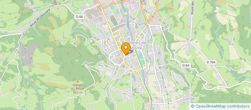 localisation de l'entreprise ASS AGREE DE PECHE LA GAULE BIGOURDANE à BAGNERES-DE-BIGORRE