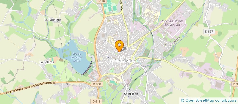 localisation de l'entreprise ASS AGREEE DE PECHE ET DE PROTECTION DU MILIEU AQUATIQUE LA FERTOISE à LA FERTE MACE