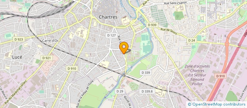 localisation de l'entreprise ASS AGRICOLE DEVELOP ASSURANCE VIE ... à CHARTRES
