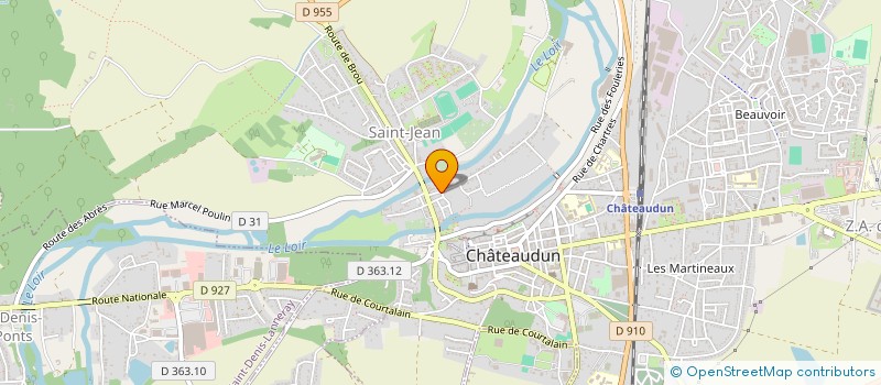 localisation de l'entreprise ASS AIC à CHATEAUDUN