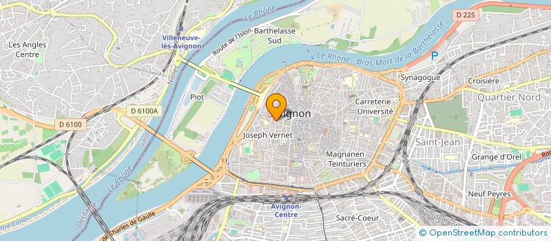 localisation de l'entreprise ASS AIDADOM  AVIGNON