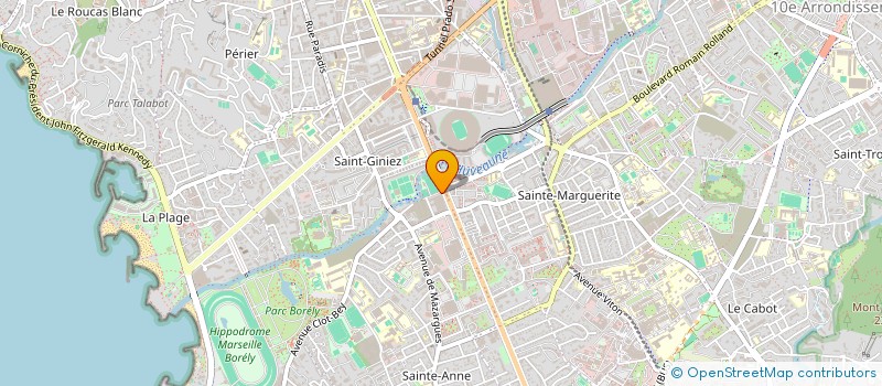 localisation de l'entreprise ASS AIDE A DOMICILE ASSISTANCE MAINTIEN  MARSEILLE