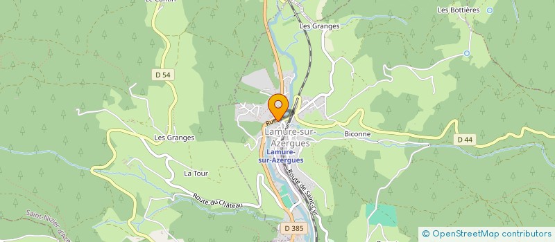 localisation de l'entreprise ASS AIDE A DOMICILE DE HAUTE AZERGUES à LAMURE-SUR-AZERGUES