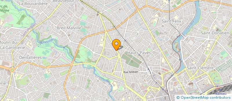 localisation de l'entreprise ASS AIDE A L ENFANT MALADE ET SA FAMILLE à NANTES
