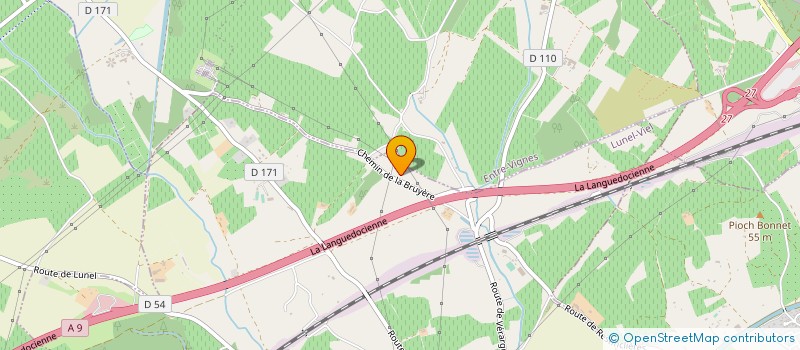 localisation de l'entreprise ASS AIDE ADULTES HANDICAPES MENTAUX  ENTRE-VIGNES