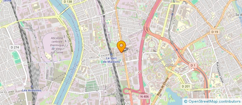 localisation de l'entreprise ASS AIDE AU DEVELOPPEMENT SOCIO ECONOMIQUE DE LA PERSONNE HUMAINE à MAISONS-ALFORT