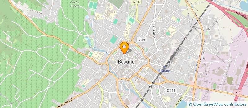 localisation de l'entreprise ASS AIDE AUX MERES DE FAMILLE à BEAUNE