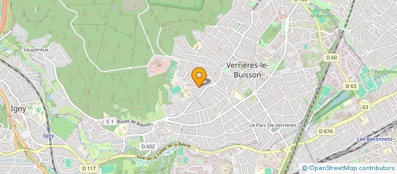 localisation de l'entreprise ASS AIDE AUX SANS LOGIS à VERRIERES-LE-BUISSON