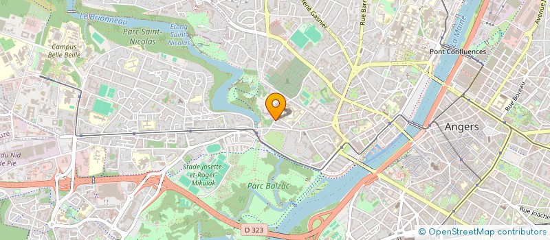 localisation de l'entreprise ASS AIDE AUX VICTIMES D'ABUS SEXUELS à ANGERS