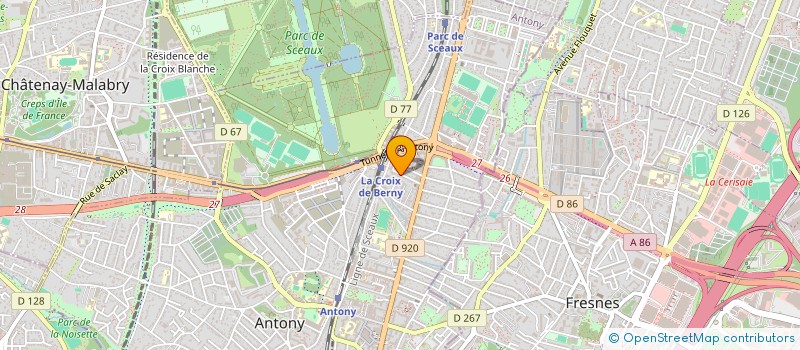 localisation de l'entreprise ASS AIDE DEVELOP TECHNIQ SOCIAL VIETNAM à ANTONY