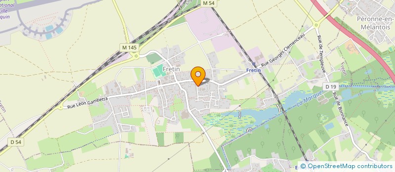 localisation de l'entreprise ASS AIDE DOMICILE MILIEU RURAL à FRETIN