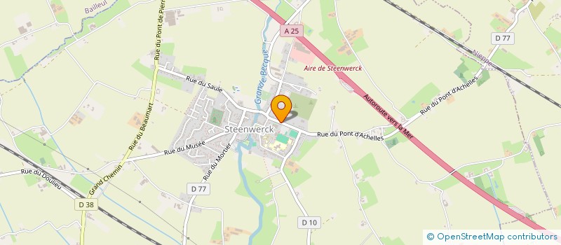 localisation de l'entreprise ASS AIDE DOMICILE MILIEU RURAL  STEENWERCK