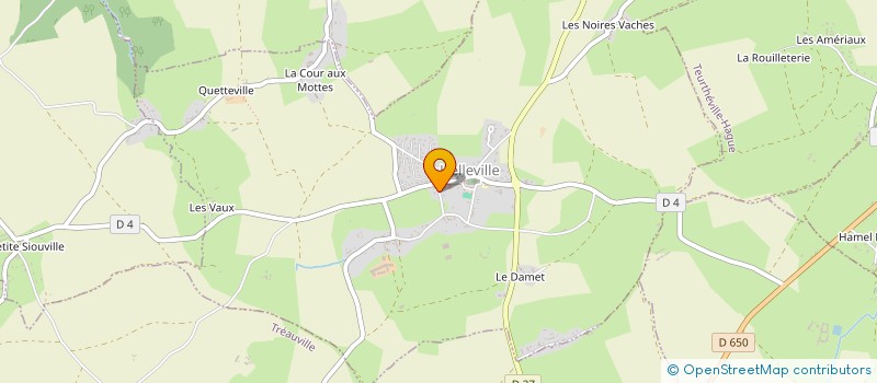 localisation de l'entreprise ASS AIDE DOMICILE MILIEU RURAL LES PIEUX à LES PIEUX