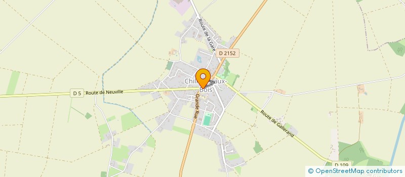 localisation de l'entreprise ASS AIDE DOMICILE PERSONNES AGEES à CHILLEURS-AUX-BOIS