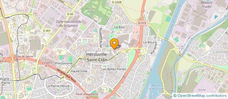 localisation de l'entreprise ASS AIDE FAMILIALE POPULAIRE DU CALVADOS à HEROUVILLE-SAINT-CLAIR
