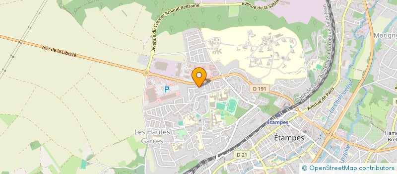 localisation de l'entreprise ASS AIDE FAMILIALE POPULAIRE ESSONNE à ETAMPES