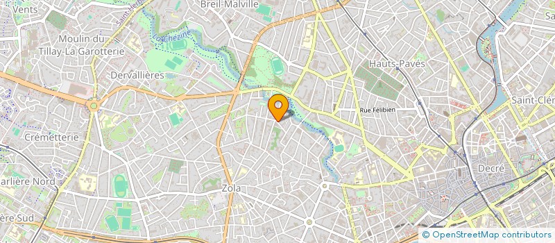 localisation de l'entreprise ASS AIDE JURID GRATUI ETUDI FACULT DROIT à NANTES