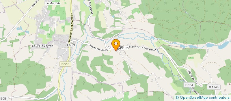 localisation de l'entreprise ASS AIDE MENAG MILIEU RURAL ST GEOIRS à SAINT-ETIENNE-DE-SAINT-GEOIRS