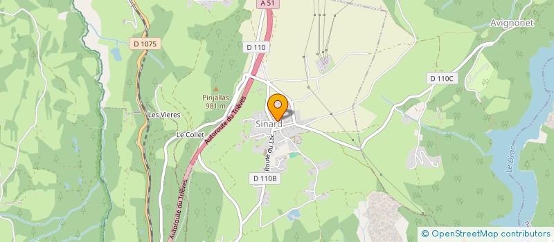 localisation de l'entreprise ASS AIDE MENAGERE VALLEE LA GRESSE  SAINT-GUILLAUME