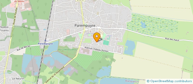 localisation de l'entreprise ASS AIDE PECUNIAIRE SECOURANT LES EXCLUS à BLANQUEFORT