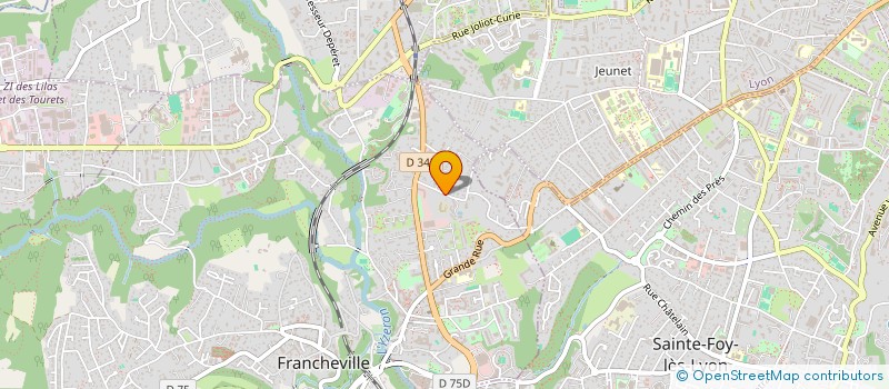 localisation de l'entreprise ASS AIDE PRETRES MISSIONNAIRES  FRANCHEVILLE