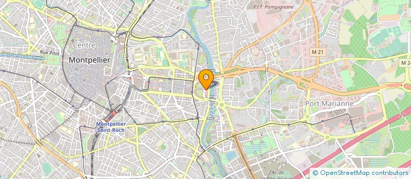 localisation de l'entreprise ASS AIDE RECHER BIOLOGIQUE BIOMEDICALE à MONTPELLIER