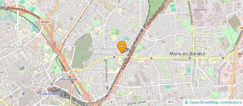 localisation de l'entreprise ASS AIDES DEMANDEURS EMPLOI LEURS DROITS à LILLE