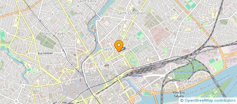 localisation de l'entreprise ASS AIDES JEUNES MILIEU POPULAIRE à NANTES
