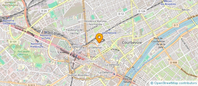 localisation de l'entreprise ASS AIDONS LES à COURBEVOIE