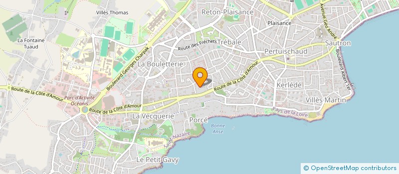 localisation de l'entreprise ASS AIDONS THIERRY à SAINT-NAZAIRE