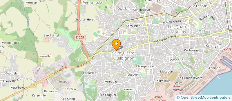 localisation de l'entreprise ASS AIKIDO SHOBUKAN à BREST